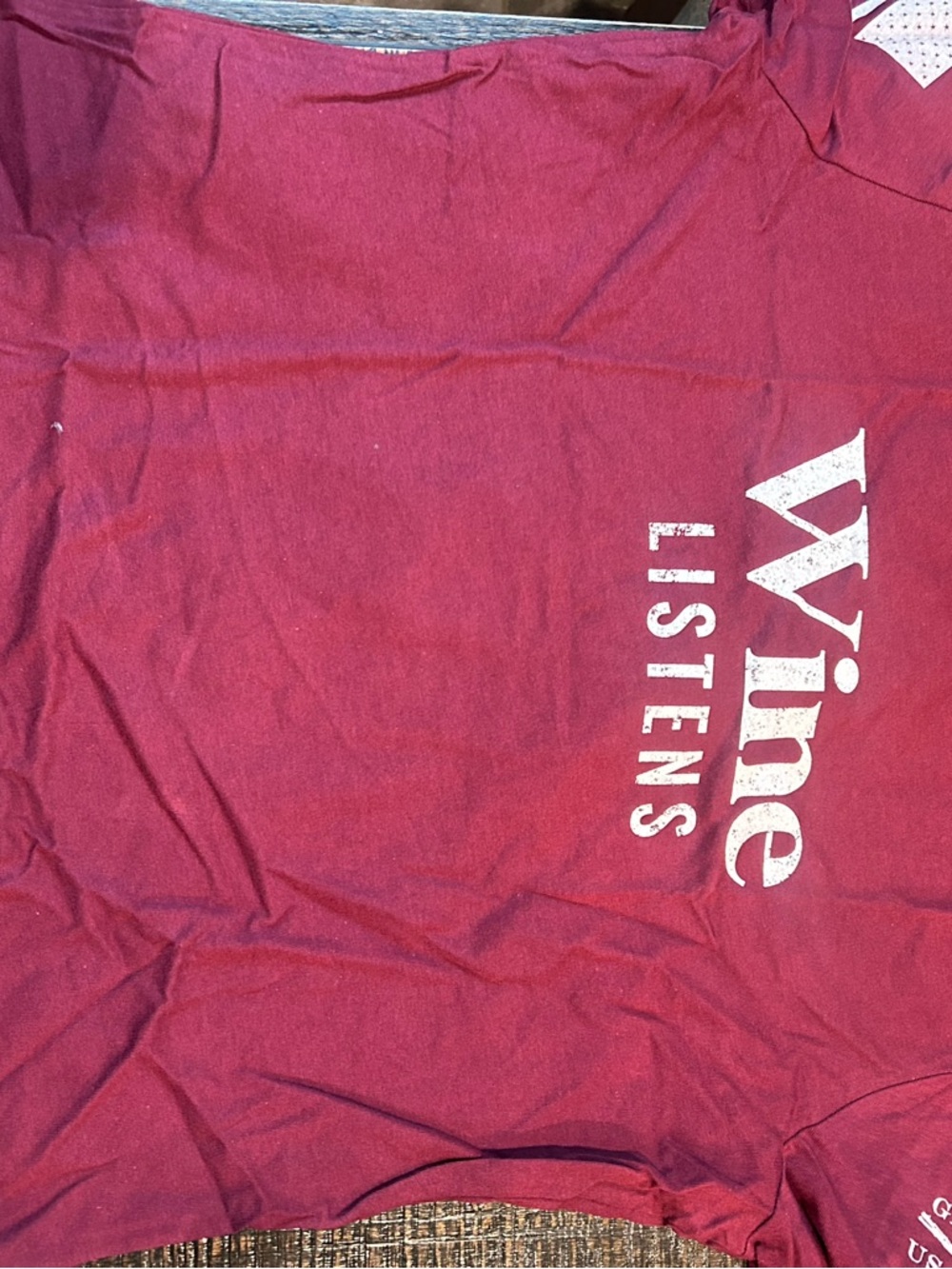 GRUNT STYKE Women's 'Wine' Graphic Tee - Wine Color